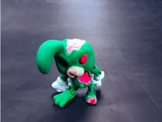 zombie rabbit articulated