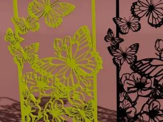 butterfly frame