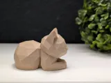 Low Poly Sleeping Cat-3