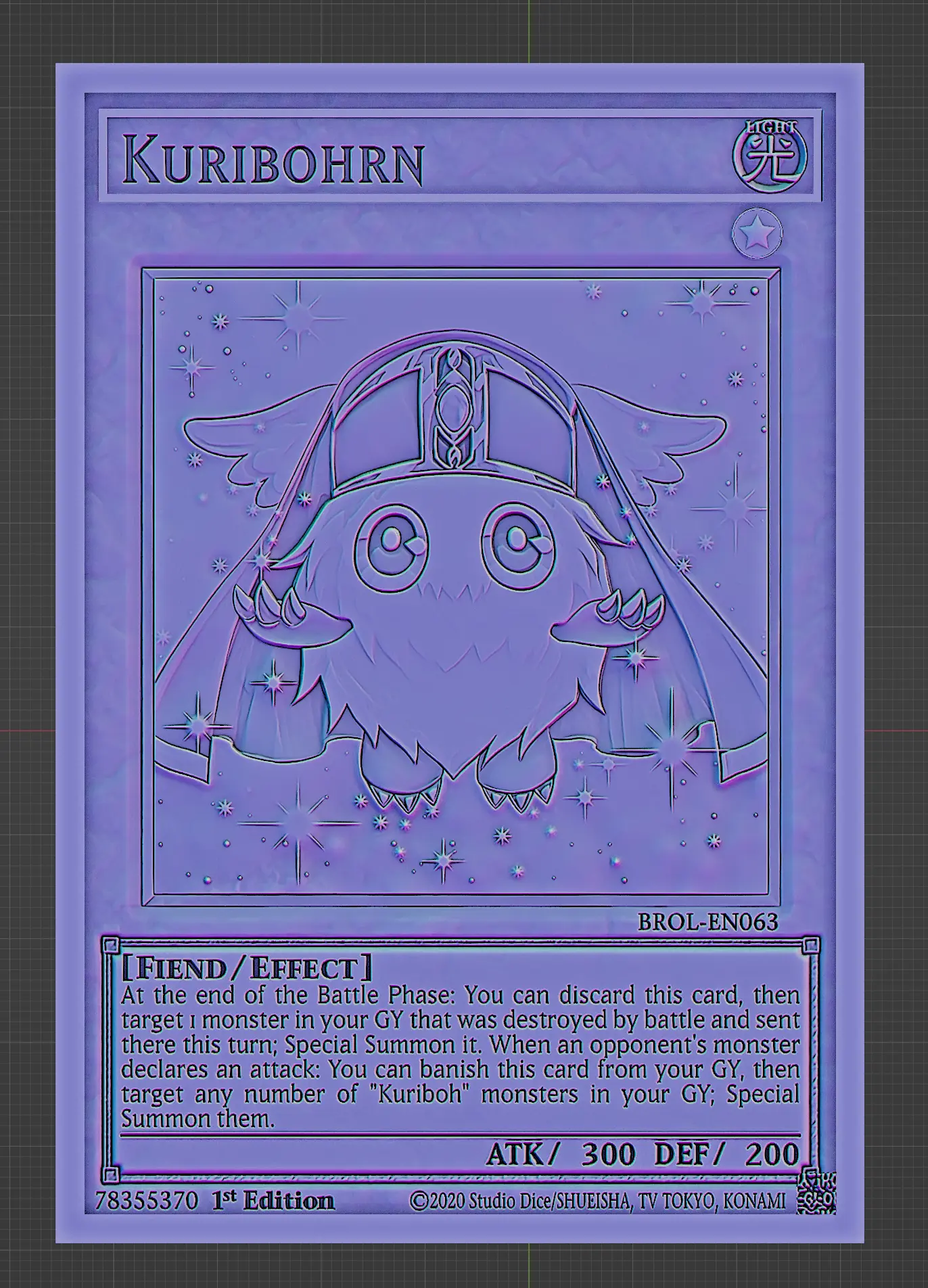 kuribohrn - yugioh