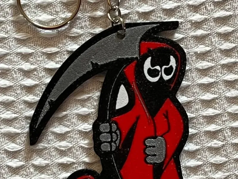 Keychain Demon Red