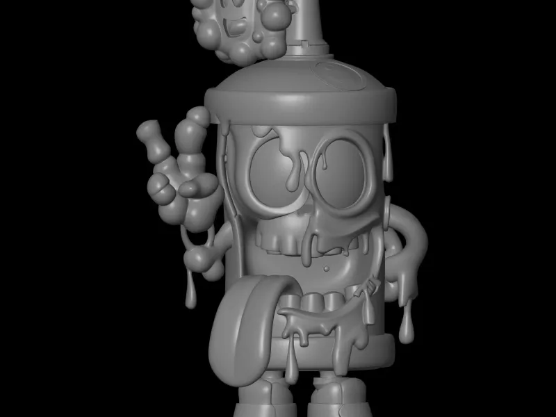 graffiti sprey model