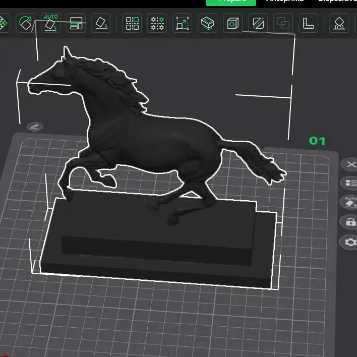 SCULTURA DEL CAVALLO