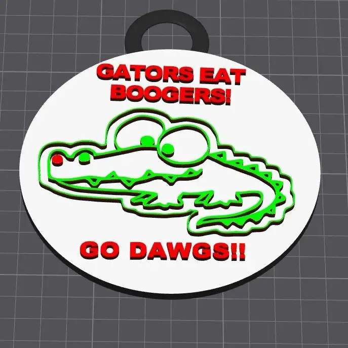 Gators Eat Boogers, UGA Hype Chain, Go Georgia Dawgs