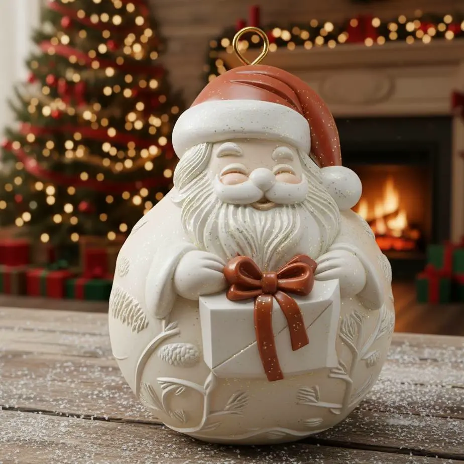 Santa Claus Christmas ball