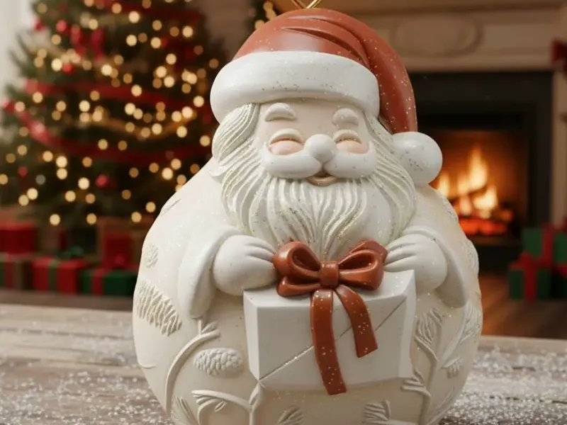 Santa Claus Christmas ball