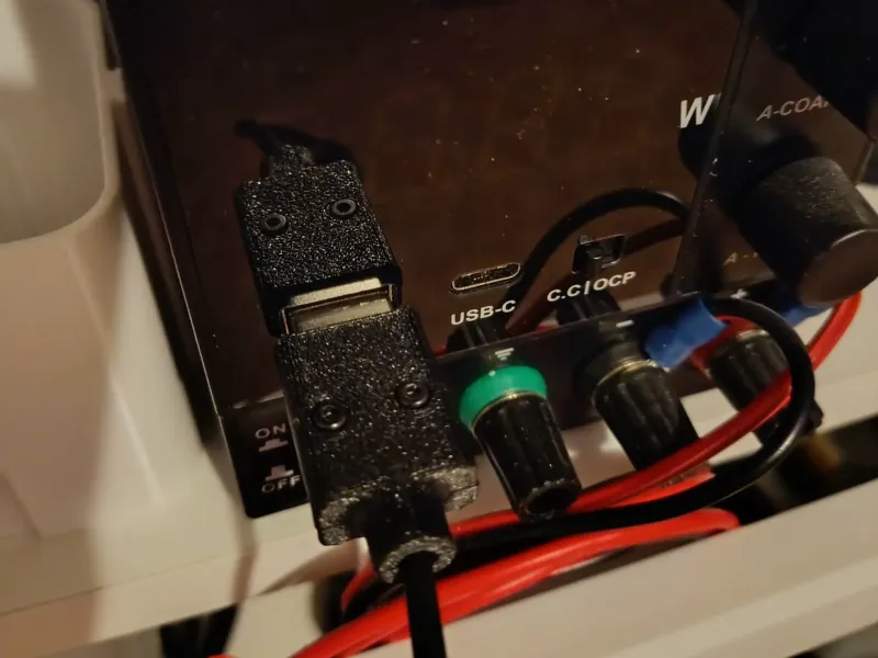 USB-A-Stecker-Gehäusedeckel (für Ali-USB-A auf der Lötplatine)