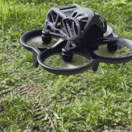 DJI AVATA 1 ORGANIC FIN - AIRTAG+BATTERY HOLDER