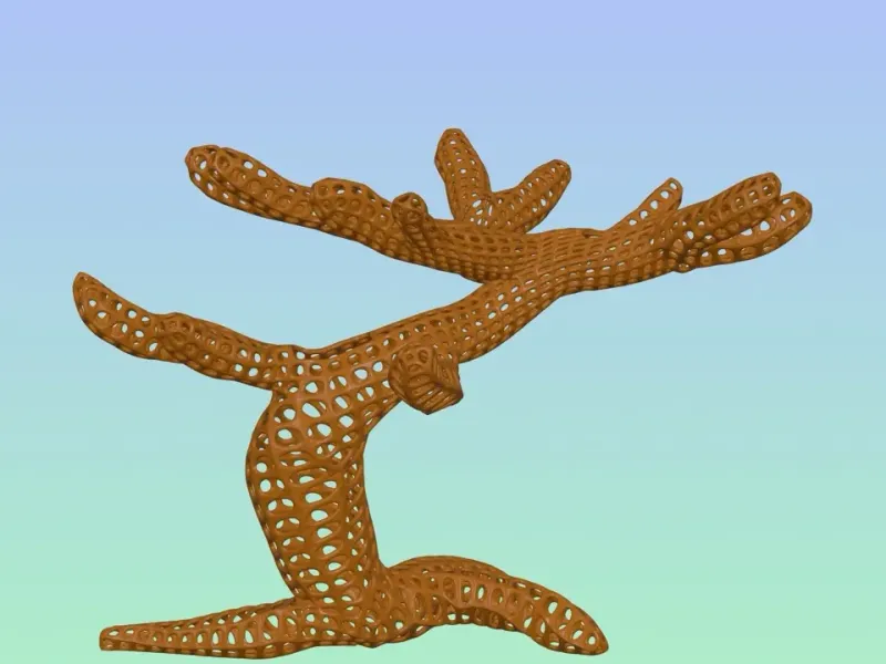 Árbol voronoi acuario