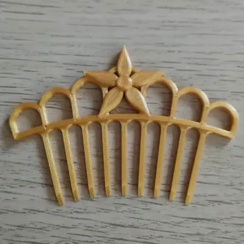 Hairpin-Crown with flower