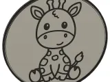 Giraffe Coaster-1
