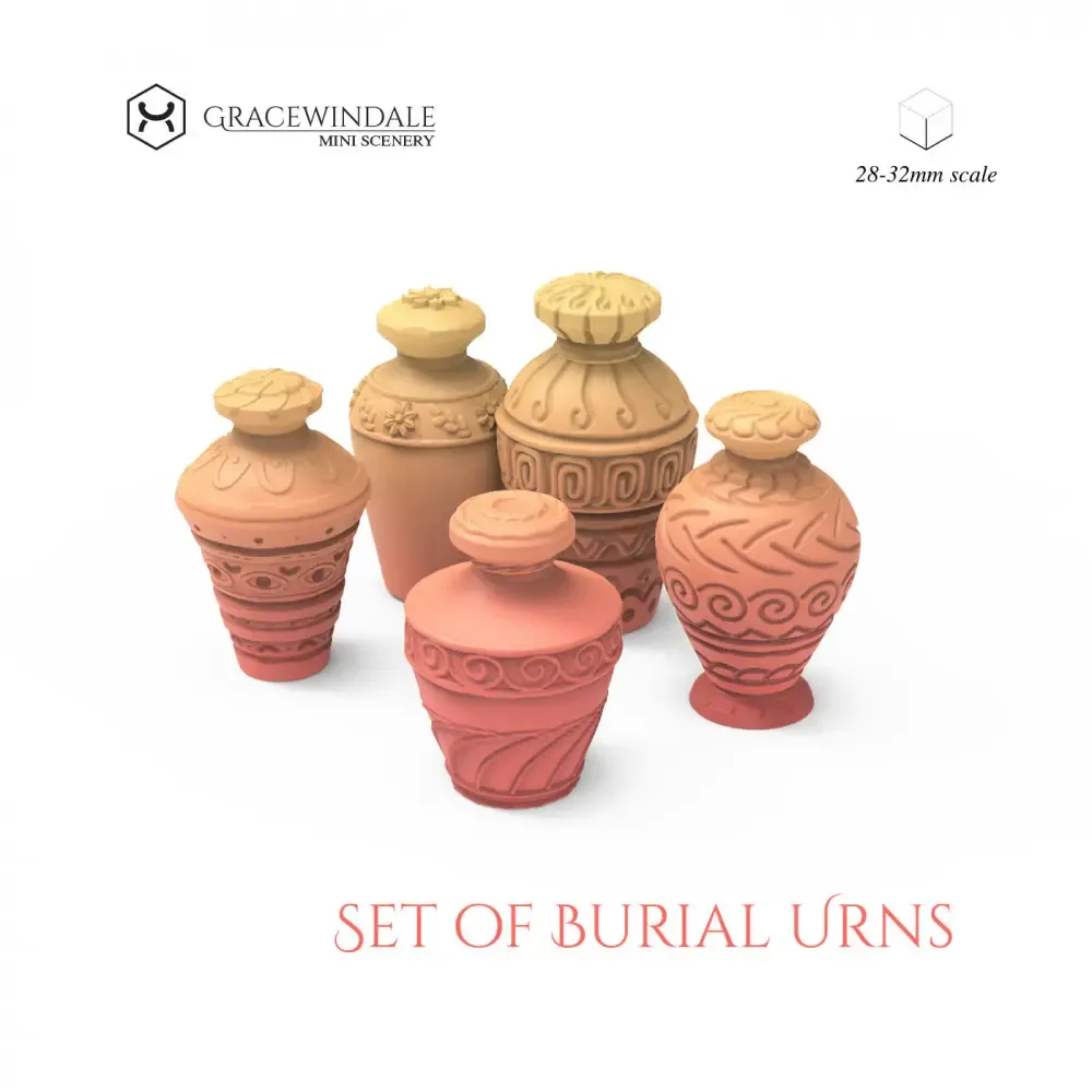 Set of Burial Urns