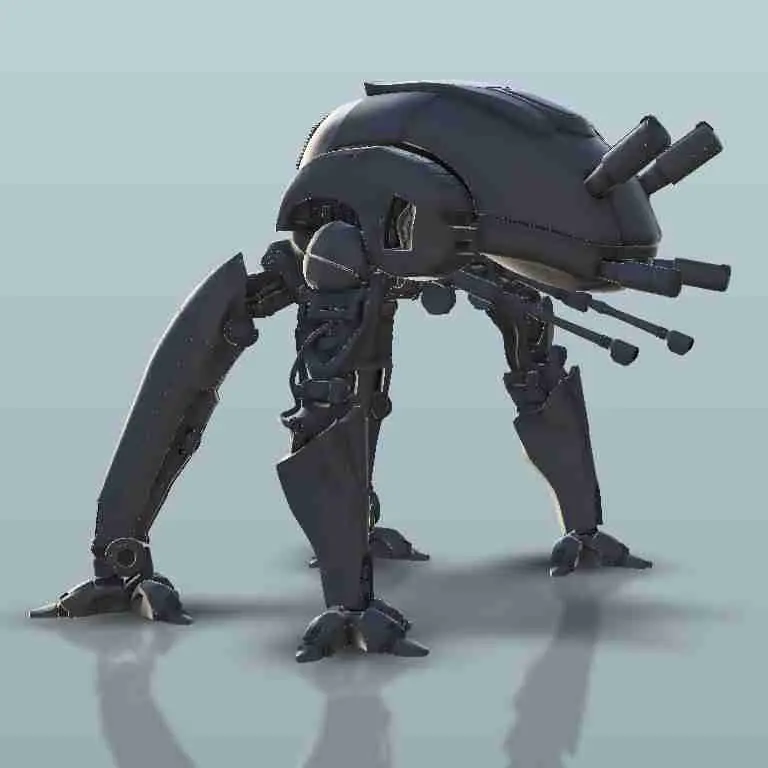 Robot Bot 4000 - ciencia ficción futuro 40k escenografía