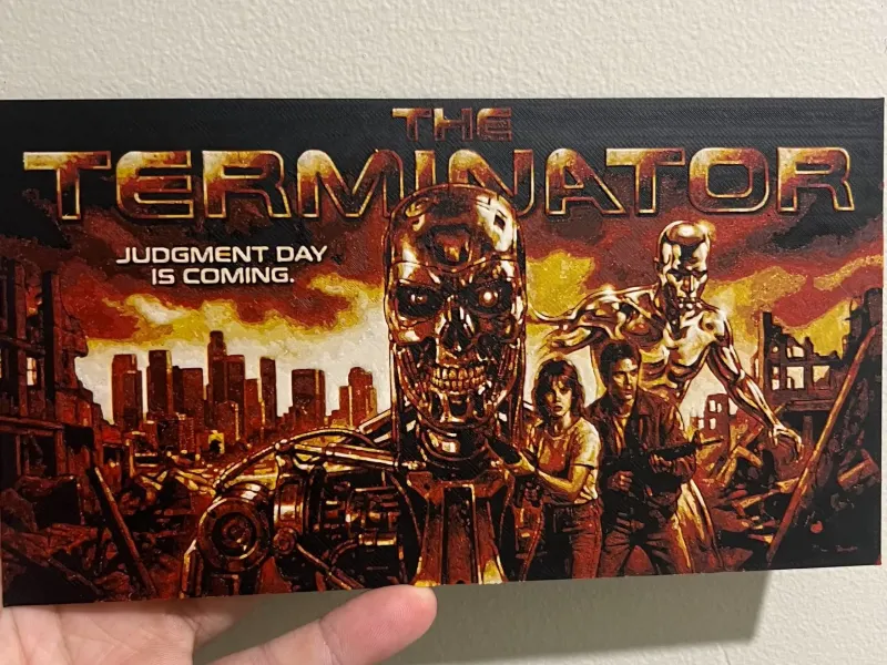 The Terminator Hueforge