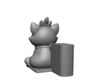 Porte-stylo chat Marie-7