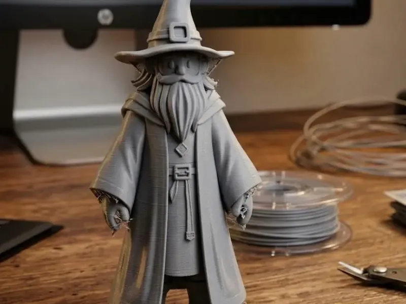 sorcier de dessin animé