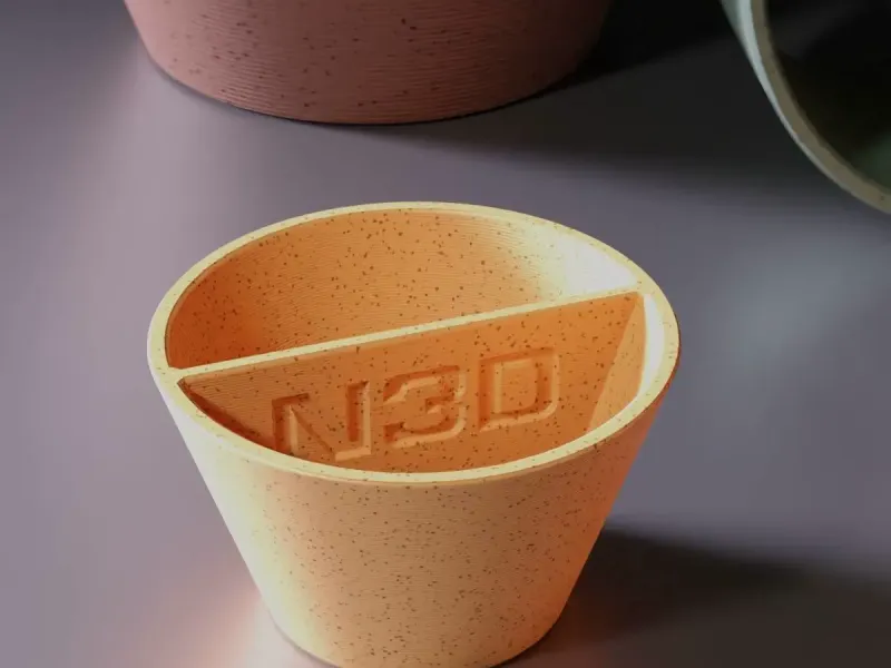 Pottery rim cone