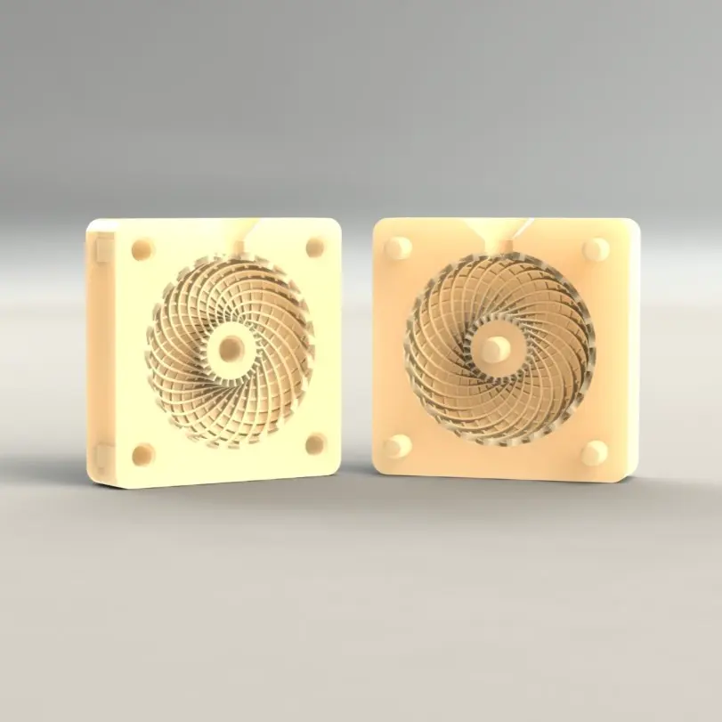MOLDE PARA BOBINA RODIN TOROIDAL - 185 X 185 X 65 MM 24 VUELTAS