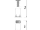 Gpu holder adjustable 55mm - 80mm-7