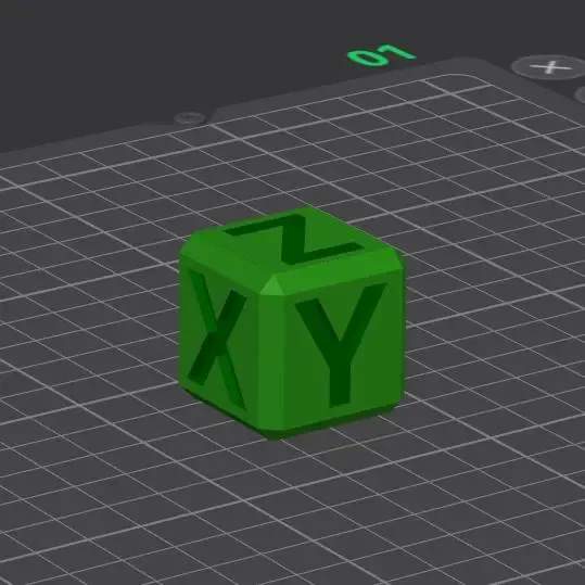 calibration cube