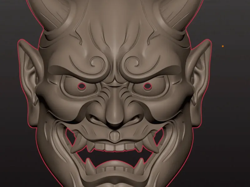 Hannya mask
