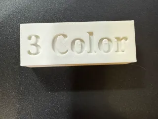 3 Color filament label for 19.05 mm | 3/4” dowel rods