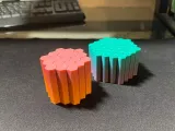 Hex Sliding Fidget Würfel-3