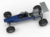 Vintage Mud dragster Scale 1:25-3