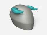Bull Horn for Motorcycle Helmets - Accessory-2