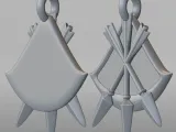 Arrows Sting Talisman Elden Ring low details for cosplay-2