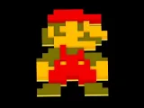 Super Mario 8-Bit elevated coloring model-1