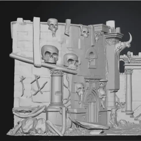 Warhammer Necro Ruine