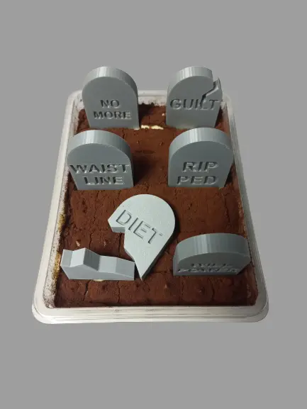 Diet's End: A Sweet Cemetery for Halloween