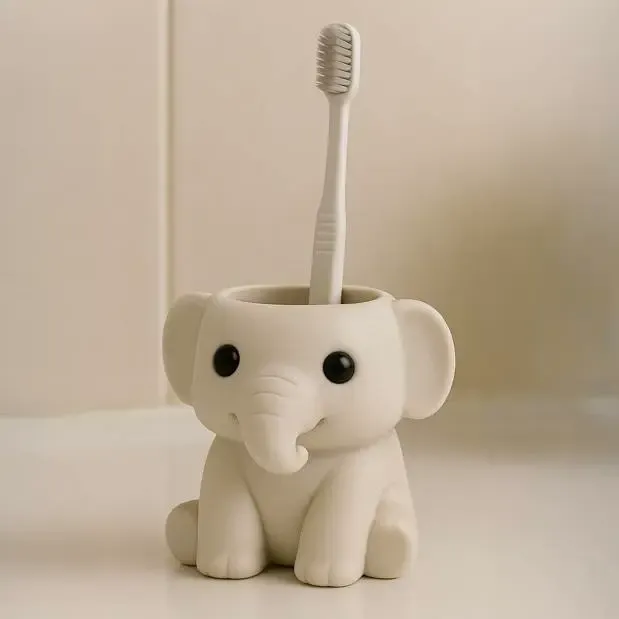 porta cepillos elefante