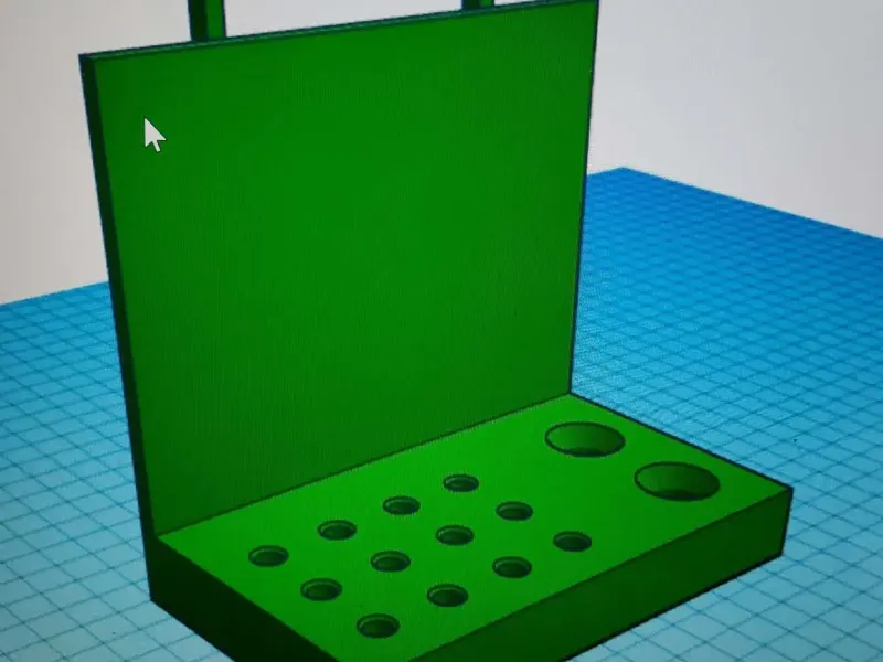 Harbor Freight Icon toolbox pegboard bit holder