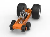Pro Stock Pulling Tractor Base Version 2 Scale 1:25-4