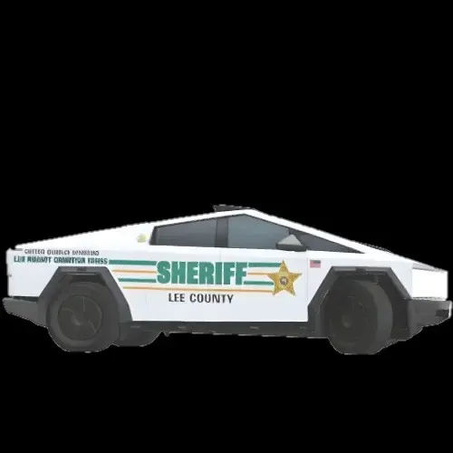 Lee County Sheriff Cyber Truck 