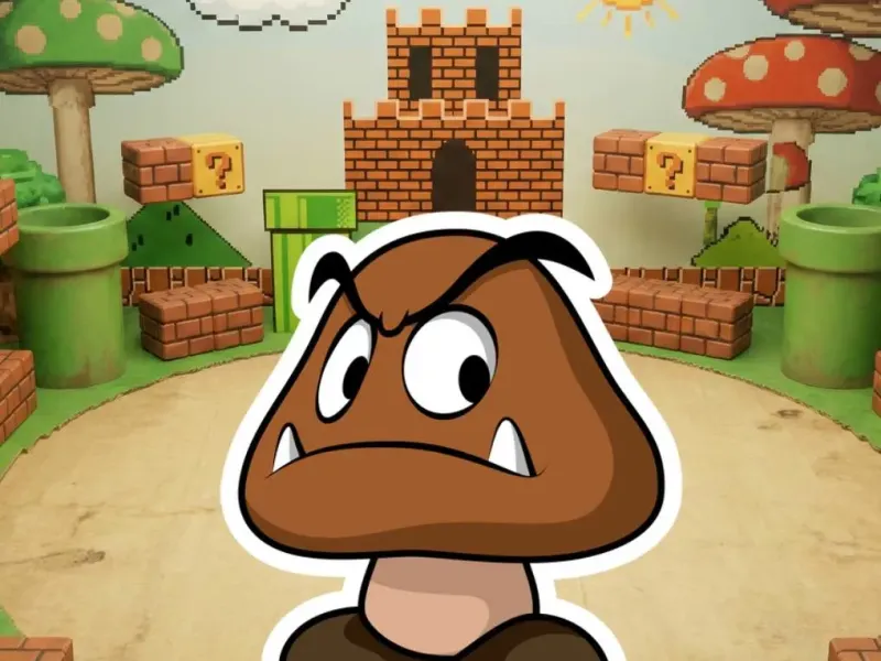 Mario Bros 3D Figures – Goomba