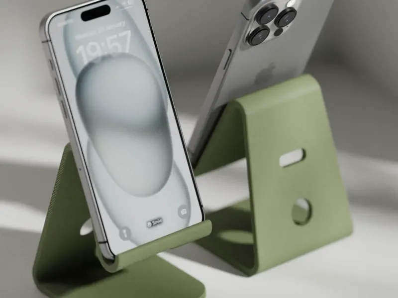 Supporto per telefono minimalista