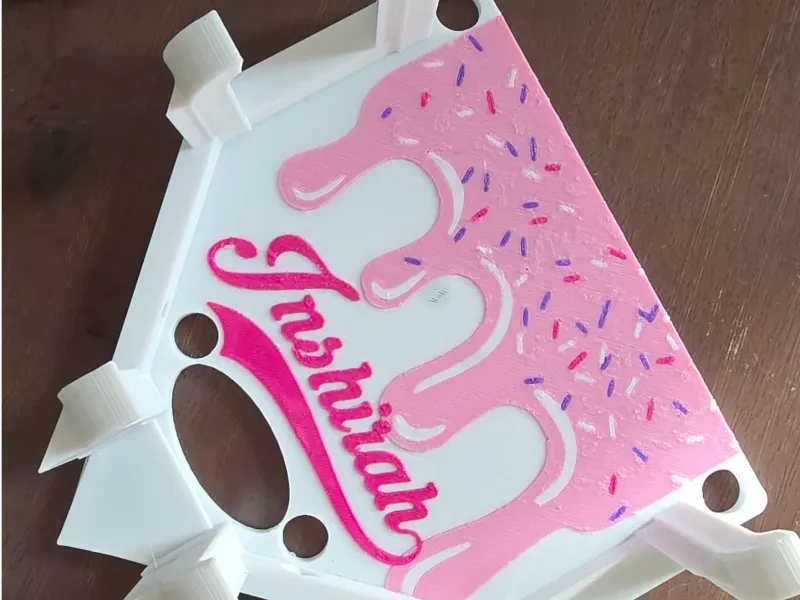 Dugout Champ Ice Cream Drip Mini-Baseball Softball Organizer