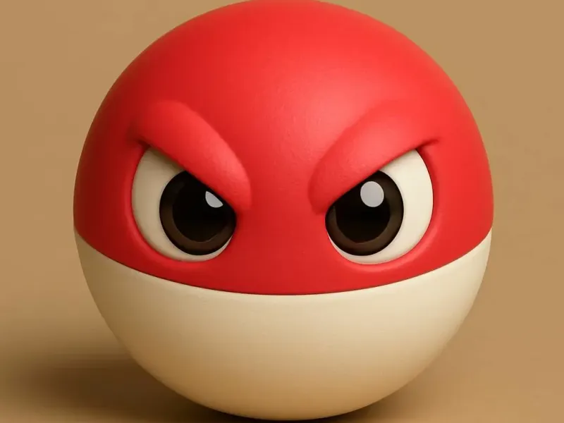 Voltorb Pokemon Chibi