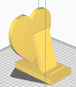 Phone Stand With Heart