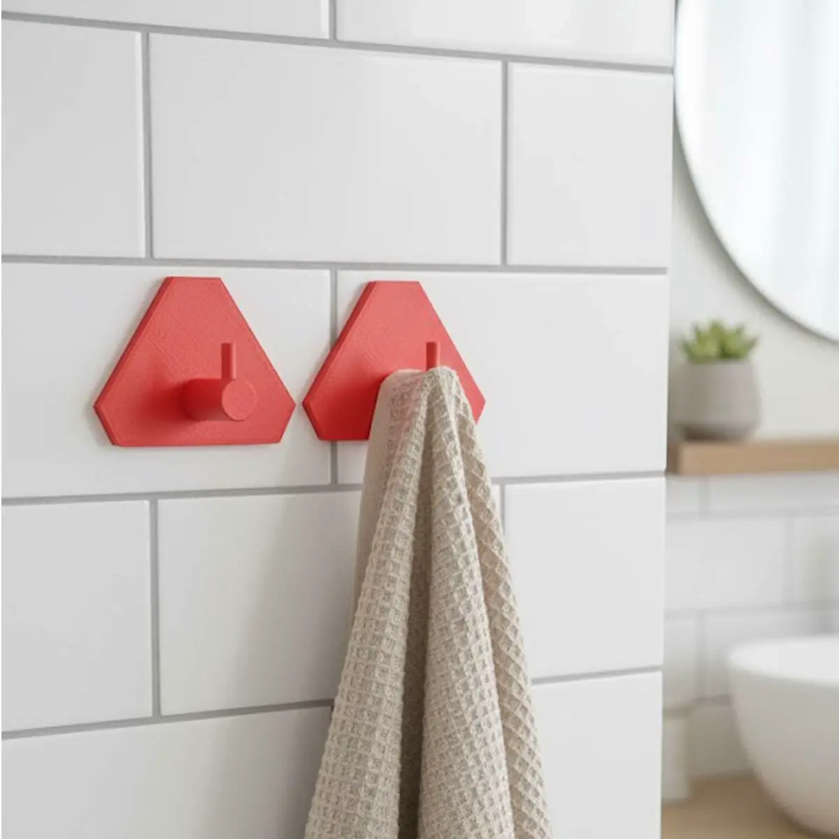 Multi-Purpose Wall Hook  – Bathroom, Kitchen & Door Back