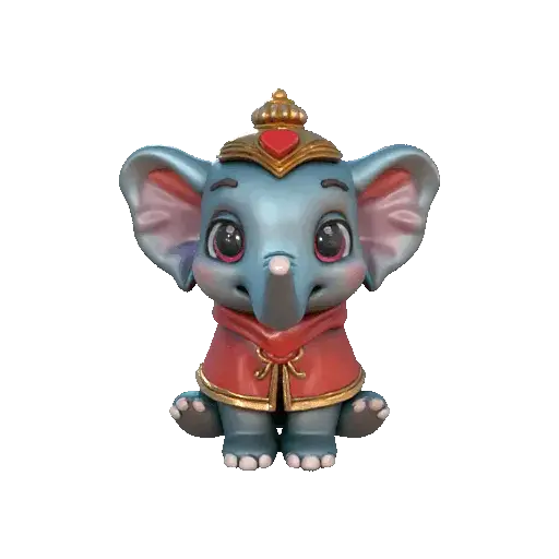 Lucky El: cute baby Elephant