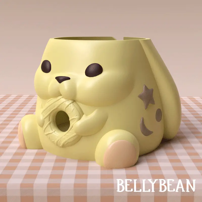 Popo the Bunny Yarn Bowl Holder for Knitting Crochet | Hobby