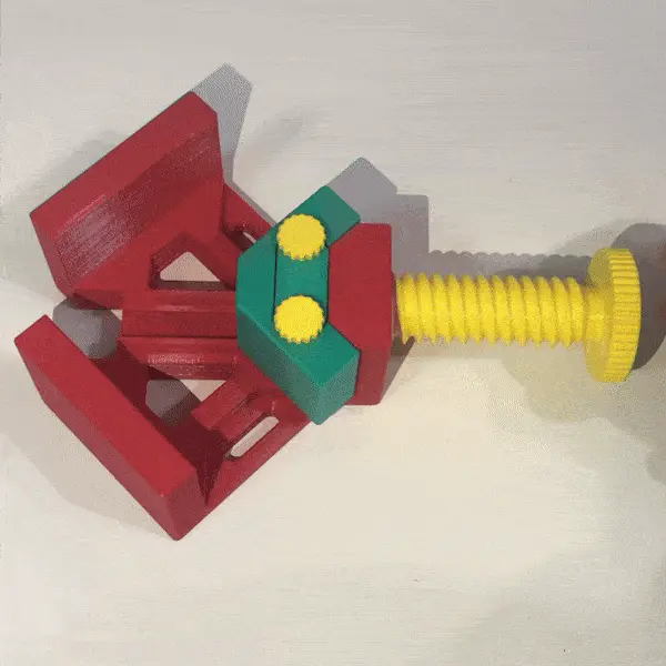 Corner Clamp ( travel speed = 11 mm / rev )