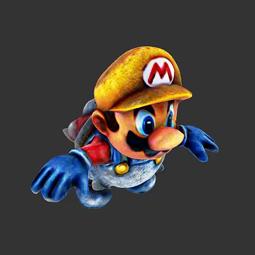 Super Mario bowser-figure-toy-nintendo-3dprint-free-k1-stl