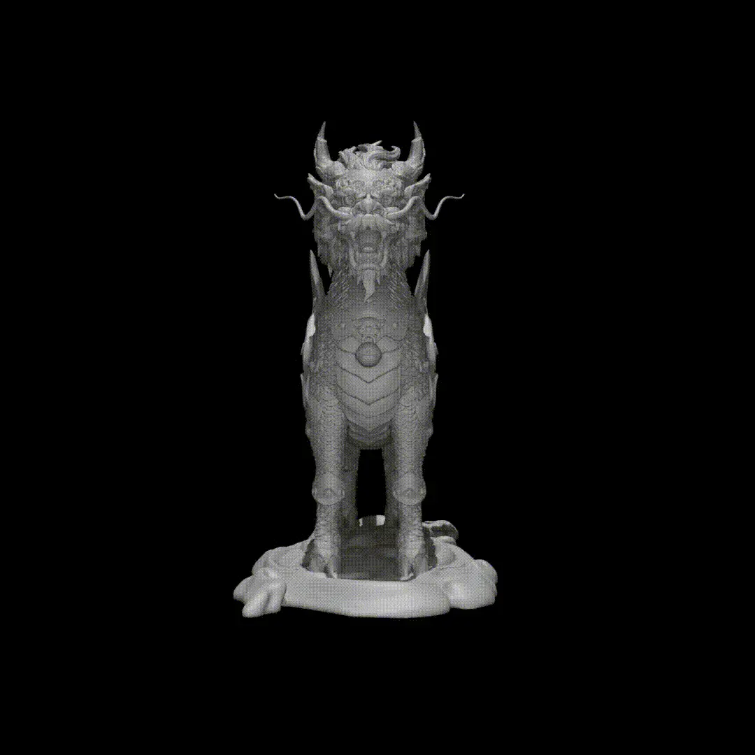 EXCLUSIVE ANCIENT CHINESE DRAGON DETAIL ORIENTED