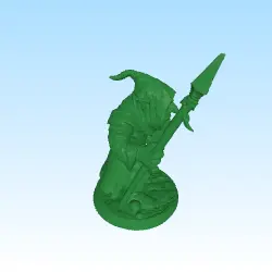 Fanart goblin with spear D&D Heroquest DSA tabletop RPG