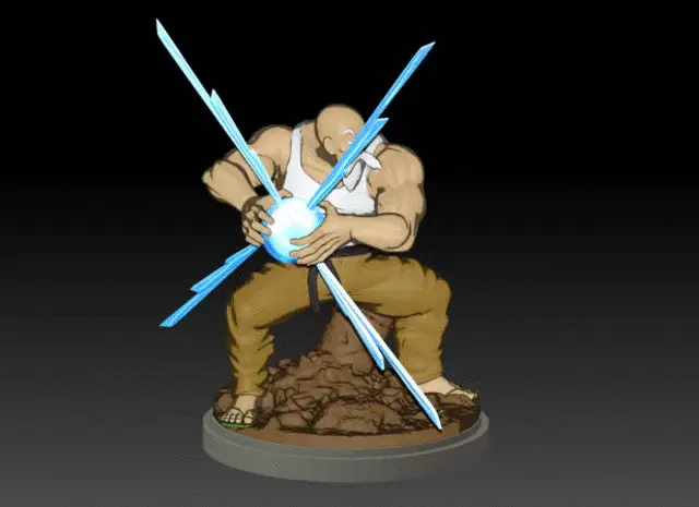 Master Roshi (Buffed) figure from Dragon Ball Super.